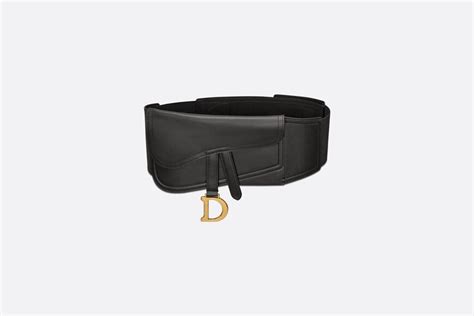 dior saddle calfskin belt